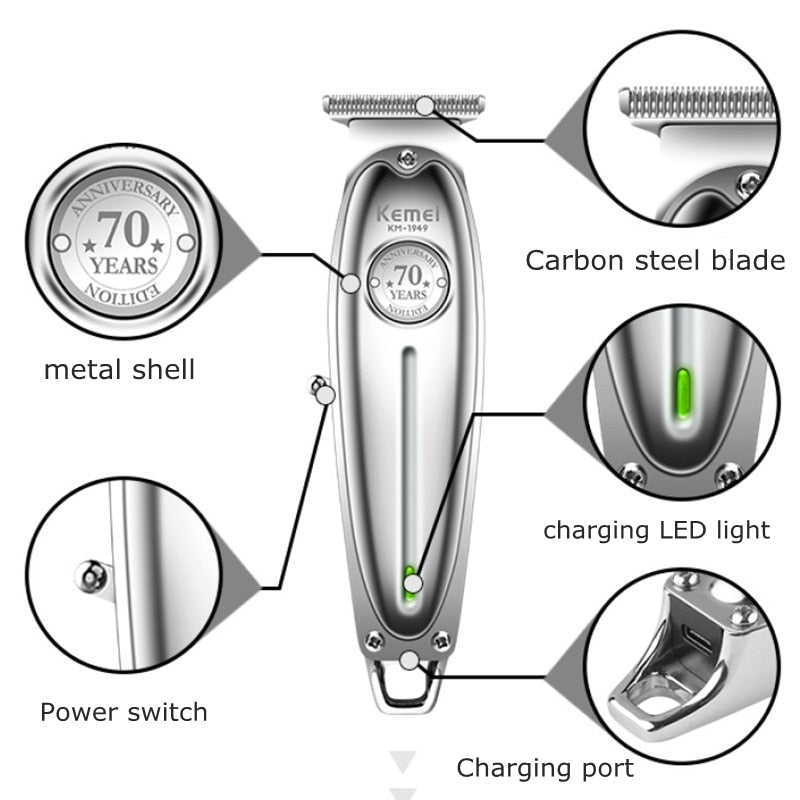 Mens Lithium Hair and Beard Trimmer
