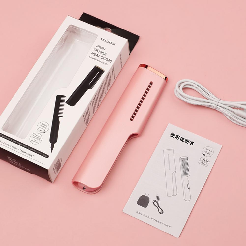 Hair Straightening and Curling Comb