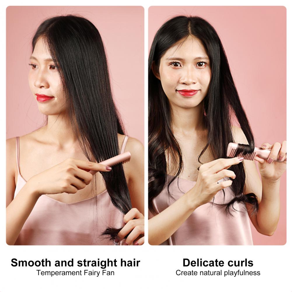Hair Straightening and Curling Comb
